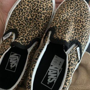 Vans Classic Leopard Spot Slip-On Sneaker (Size 13)